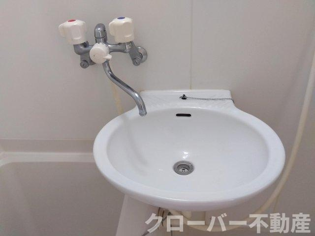 レオパレス久米東の洗面所