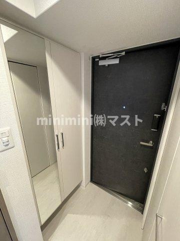 エスリード難波ザ・ブライトの玄関