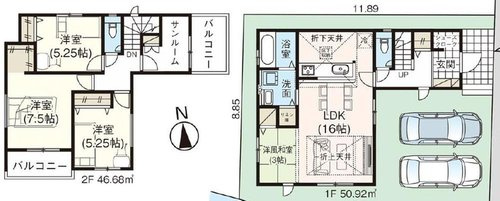 グラファーレ　岡山市南区当新田【４期】【仲介手数料無料】のその他