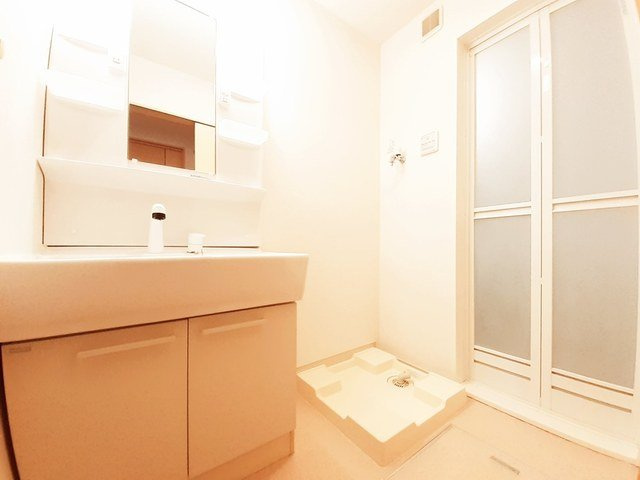 サンブロッサムＣの洗面所