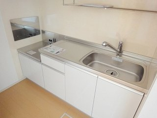 ブリーゼＡのキッチン