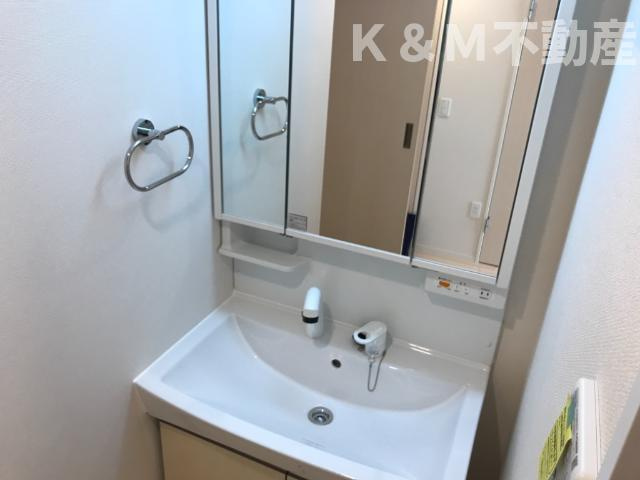 アルバーロ　イーリス～Arbaro Iris～の洗面所|ゆったりとスペースのある洗面所