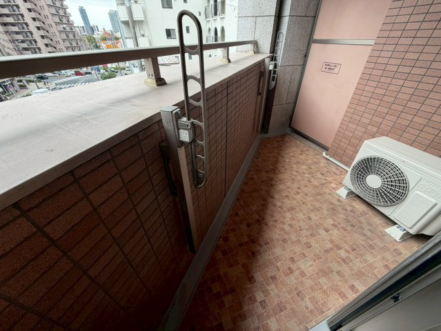CITY SPIRE上町台のバルコニー