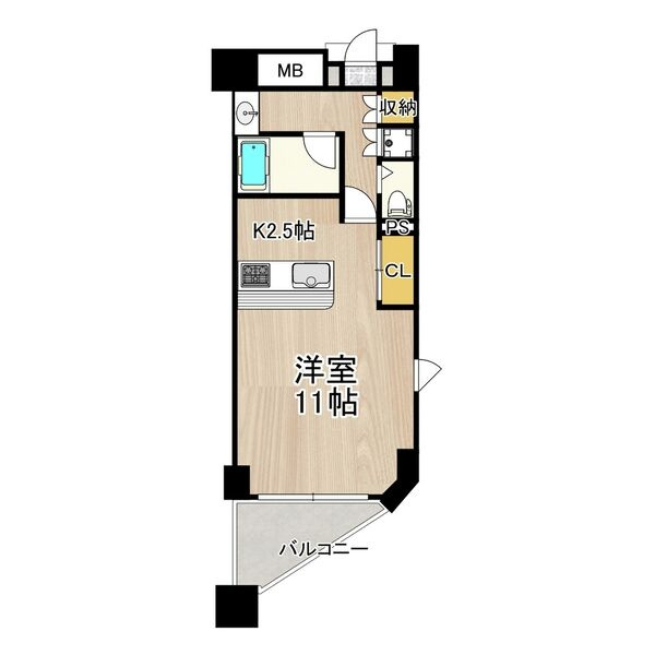 CITY SPIRE上町台の間取り