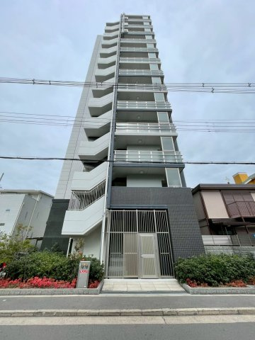 グランカリテ大阪城EASTの外観