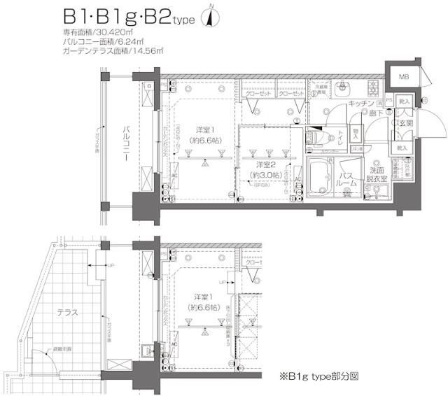 ＺＯＯＭ新宿西落合の間取り