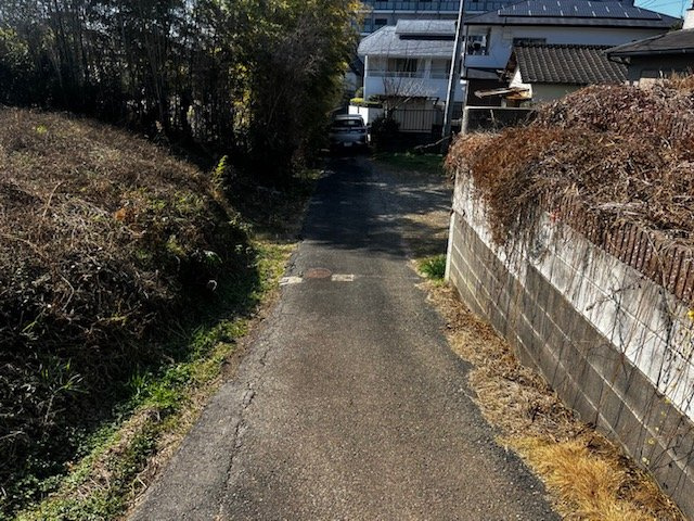 北区室園町 戸建ての前面道路含む現地写真