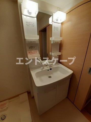 カーサ　フェリーチェ　Ａの洗面所|高崎、前橋のお部屋探しはエンドスケープまで！お客様の理想お聞かせ下さい♪