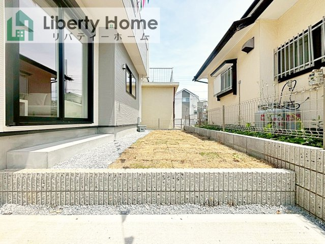 牛久市南5丁目5期　新築戸建の庭