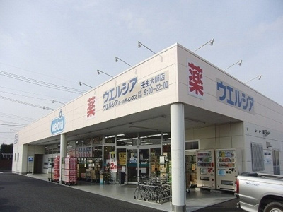 【周辺】 | ハピネスＡ | ウエルシア大師町店まで450m