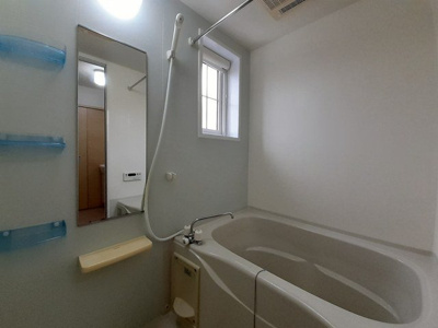 【浴室】 | ハピネスＡ | きれいなお風呂です