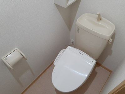 【トイレ】 | ハピネスＡ | トイレです