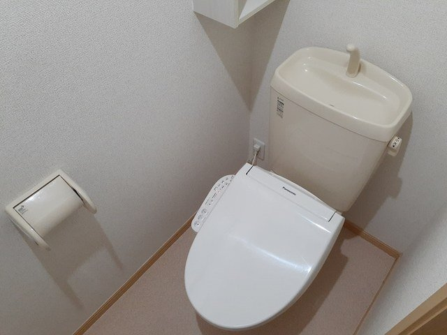 【トイレ】 | ハピネスＡ | トイレです