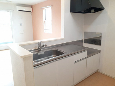 【キッチン】 | シェモアＡ | キッチンです