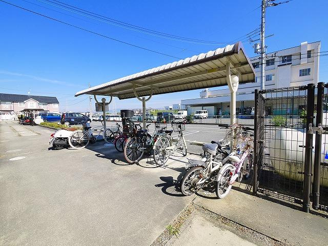 シャトーローリエＡのその他共用部分|自転車置き場