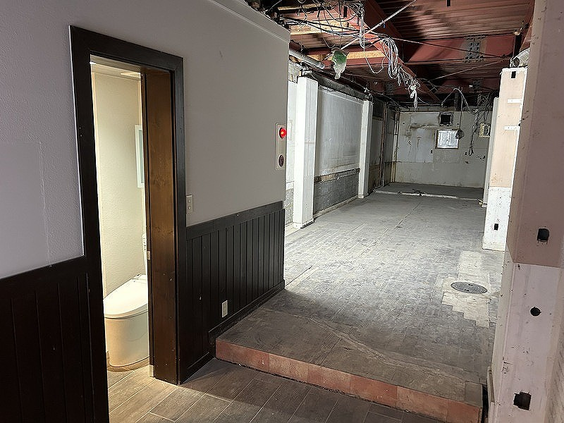 大阪市西区北堀江１丁目の店舗一部の内装