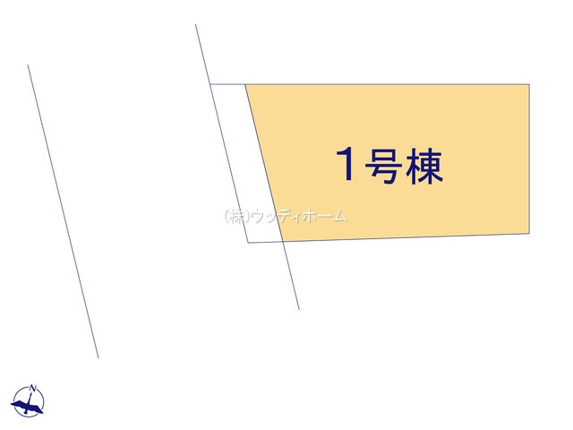 越谷市弥十郎　新築一戸建ての区画図