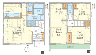 【間取り】 | 所沢市下安松2期　全1棟　1号棟 | 所沢市下安松2期　全1棟　1号棟