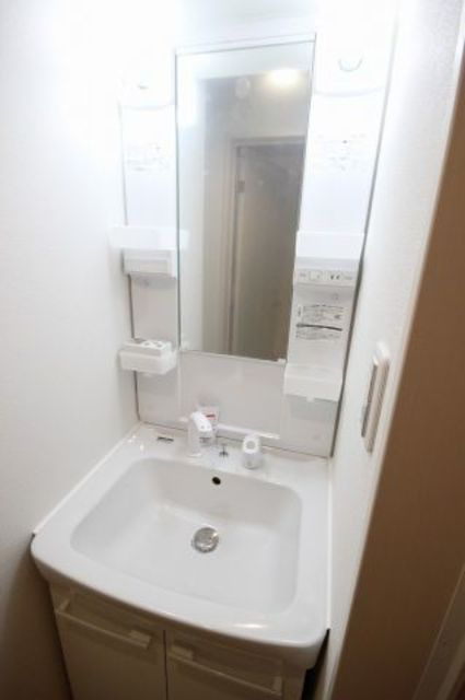 熊本市中央区琴平２丁目のアパートの洗面所