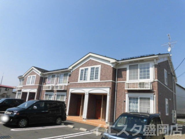 プロムナードＦ　Ⅱ棟の外観