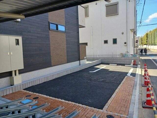 パインヴィレッジの駐車場