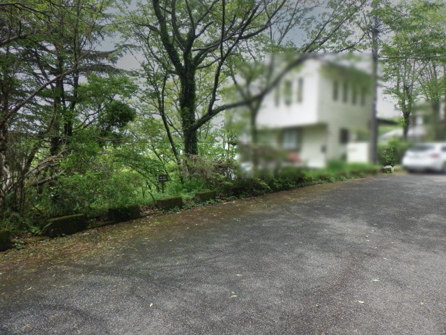 南箱根ダイヤランド⑤の前面道路含む現地写真