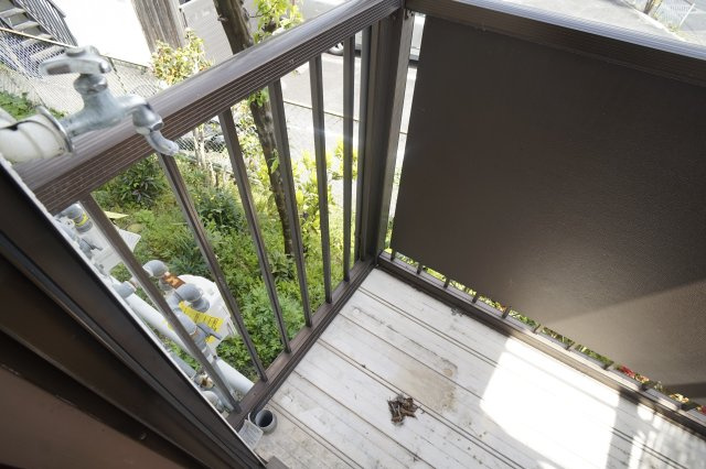 クレスト旭ケ丘のバルコニー