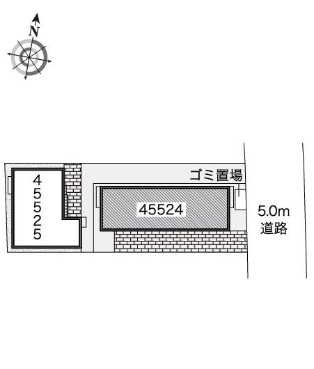 レオネクストダイヤキッズAの区画図