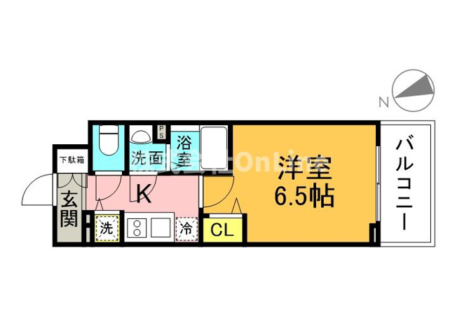 【間取り】 | アドバンス大阪バレンシア