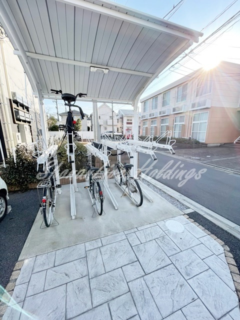 ブリスガーデンⅠのその他共用部分|自転車置き場もばっちり