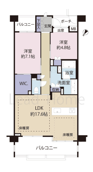 【間取り】 | 代々木デュープレックス