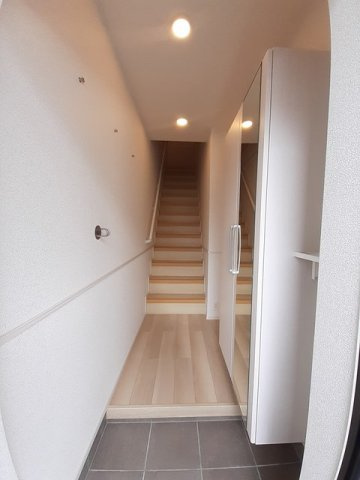 アミティエ鵜池　１号館の玄関