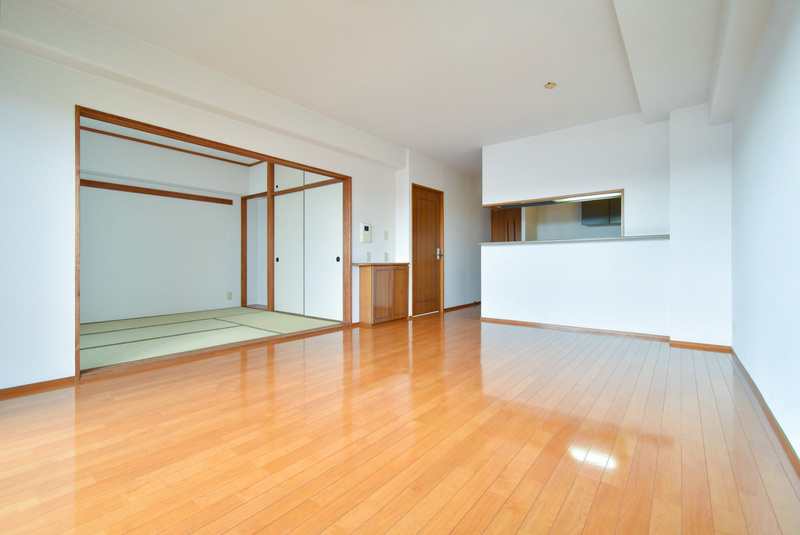 久留米市東櫛原町の賃貸マンションの居間・リビング|リビングです