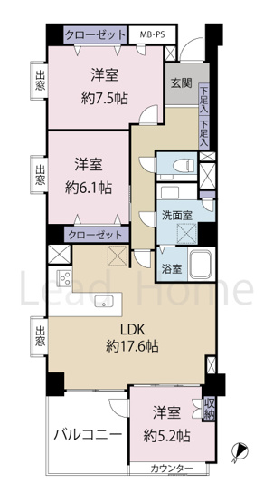 【居間・リビング】 | 参宮橋ペアシティ