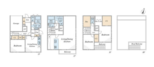 【間取り】 | 渋谷区代々木3丁目