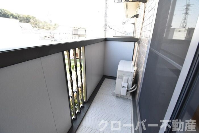 コウジィーコート前川Ⅱ A棟のバルコニー|バルコニー