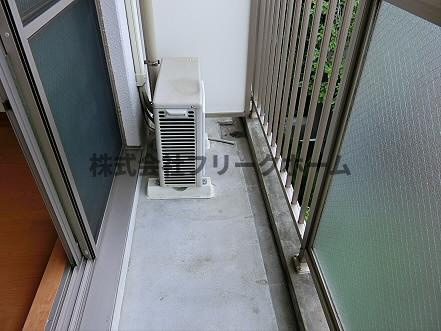 ブルースカイのバルコニー