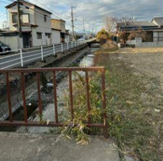 太田市高瀬町　売地の前面道路含む現地写真