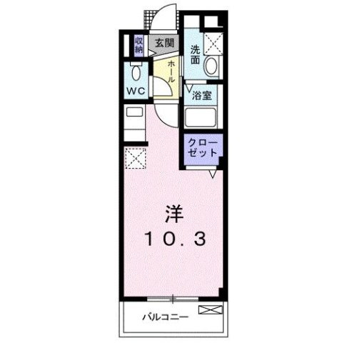 エステート・レイⅢの間取り