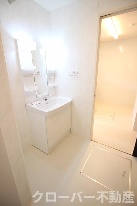 セジュール澄Ⅱ A棟の洗面所|洗面所