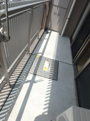 【バルコニー】 | プリマヴェーラ | 陽当たり良好なバルコニーです