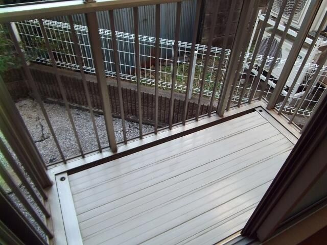 セレ川越のバルコニー