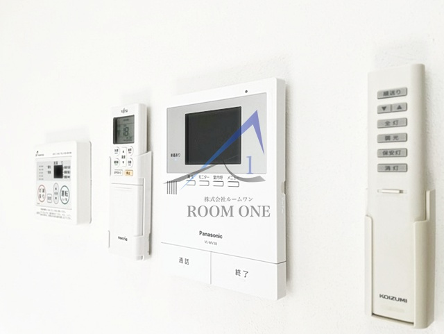 レジナ　ヒルズのセキュリティ|モニター付きインターホンです。