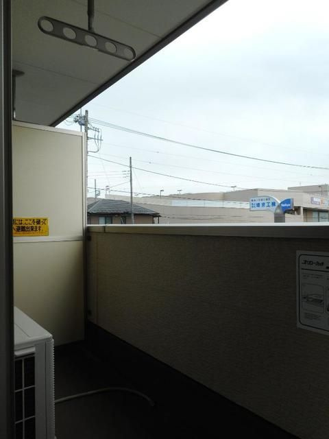 ラ　プルメリアのバルコニー