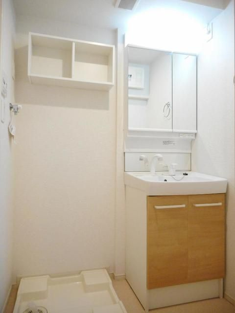 ラ　プルメリアの洗面所