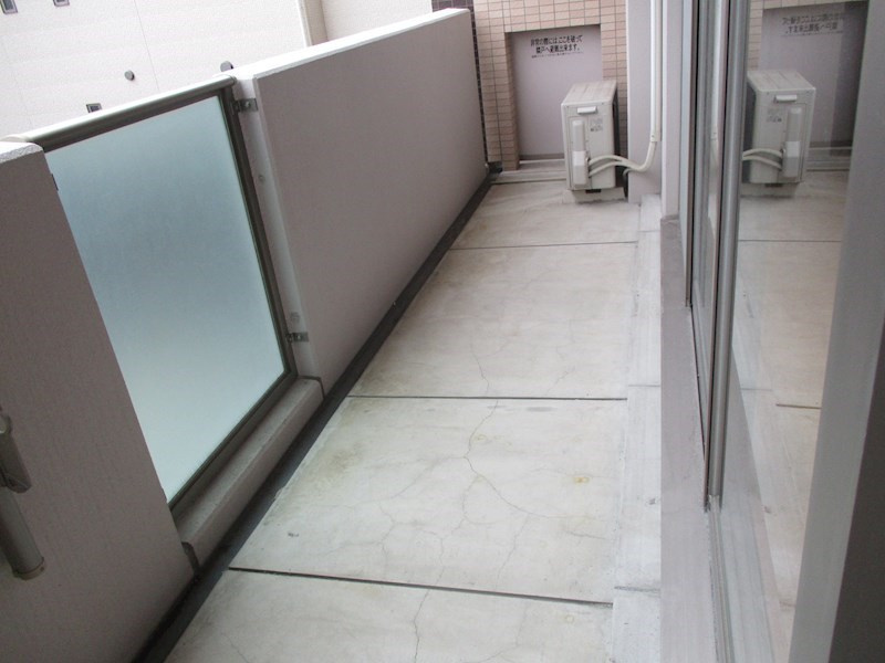 名古屋市千種区茶屋坂通２丁目の賃貸マンションのバルコニー