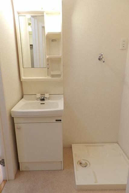 プレステージ谷塚Ⅲの洗面所