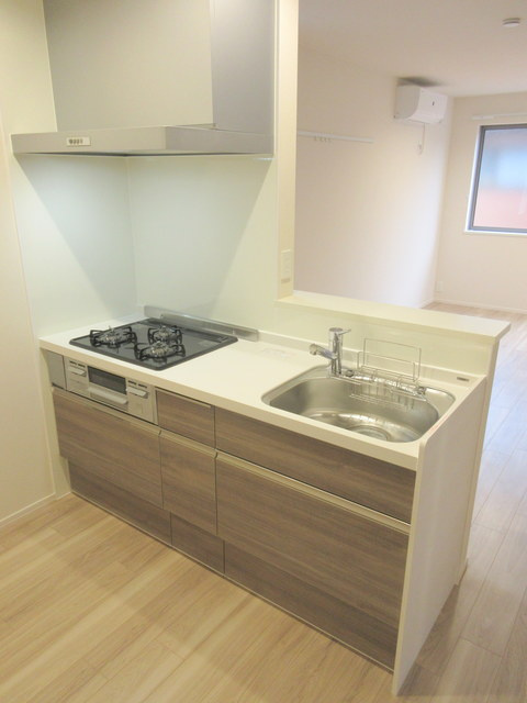 メゾン・ド・オリーブのキッチン|★3口コンログリル付き★