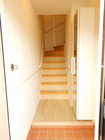 アップフィールド　Ⅱの玄関|シンプルで使いやすい玄関です