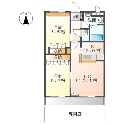 【間取り】 | ビーンカードⅡ
